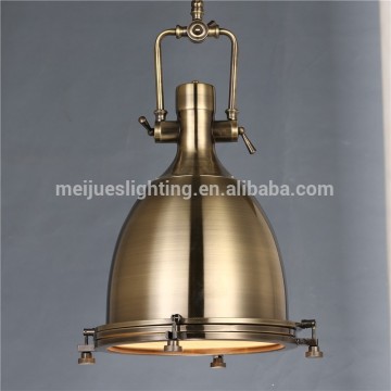 American Rh Style Polished Copper pendant lighting Led Industrial pendant lights