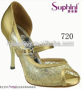 Summer mesh party shoes tango latin dance shoe 720