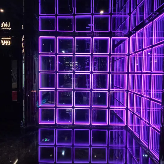 Customized Neon Portable Checkered LED Infinity Mirror Dance Floor