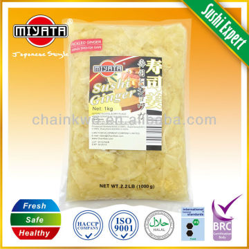 favorable price sushi ginger 1kg