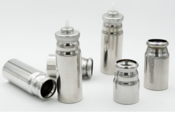 MDI canister 'botes lisos