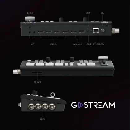 Osee GoStream Duet: Multiple Camera SDI HDMI Live Stream Video Mixer