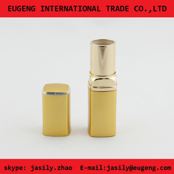 Golden color lipstick container