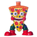 6.7in, Hippiesglass, Polymer Clay Cartoon Pizza Cartoon Ho tsuba ITo, Borosilicate khalase ea Bong, Blas Hookah, Khalase ea Metsi a khalase
