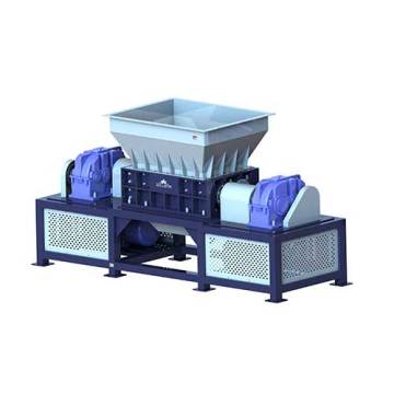 Plastikblaue Drums Shredder -Maschine