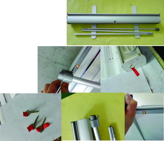 details of the roll up banner