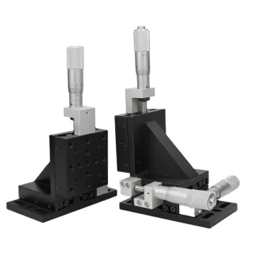 High Coherence Stainless Steel V-Grooved Crossed Roller Bearing Manual Stage (XYZ Manual Precision Linear Stage/XZ Axis)