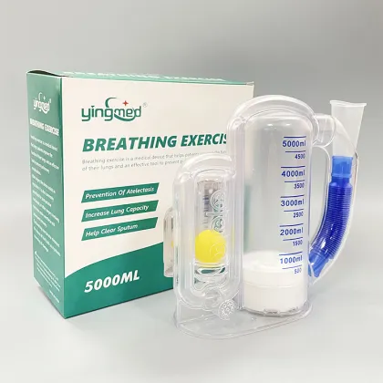 Simple Plastic 5000ml Portable Lung Spirometer