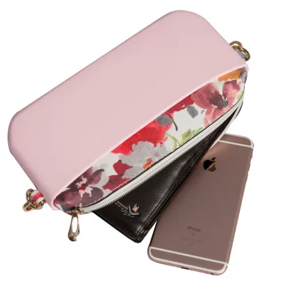 Stand up small travelon anti theft messenger bag