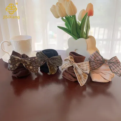 Cartoon Bow Baby Boneless Parent Child Socks