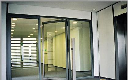 Steel Frame Glass Bulletproof Door