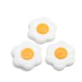Kawaii Fried Egg Shaped Resin Cabochon For Handmade Craftwork Beads Charms DIY Phone Shell Decor Spacer Slime
