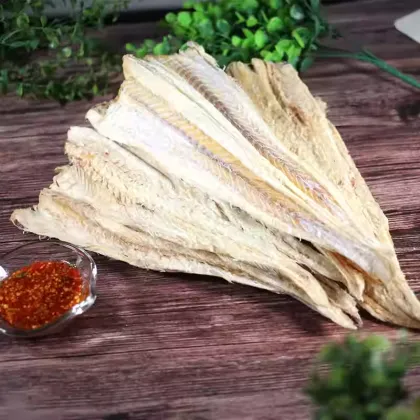 Delicious Pickled Vegetables and Pollock Snack Foods Combo