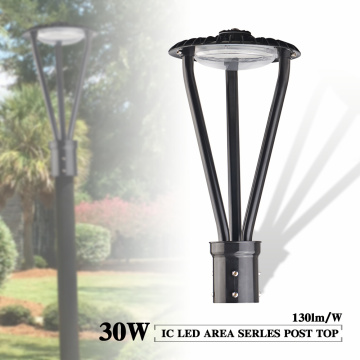 30W post top led fixtures 5000K 110VAC