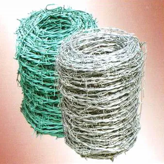 Hot dipped Galvanized  PVC  PE Coated Barbed Wire manufacturer