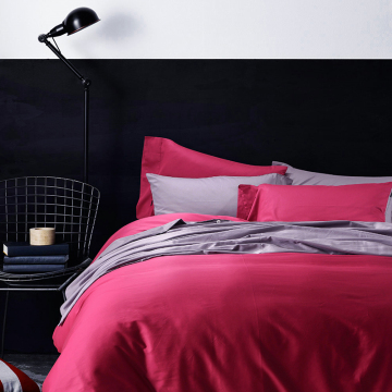 Cherry Red 4 PCS 100% Egyptian Cotton Bedding Sets