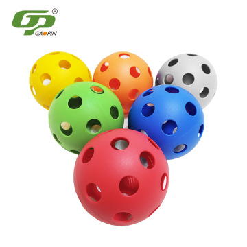 Pelotas de golf para practicar el flujo de aire Pelotas de juego para mascotas