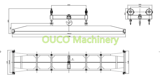 Fully automatic container spreader GA