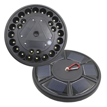 YHINT Solar Power Black Flag Light with Advanced Sensor for Night Lighting