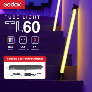 GODOX TL60 Pavo Tube Light: RGB Color Photography Light with App Remote Control