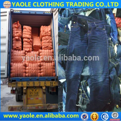 china shop containers of used women braces jeans