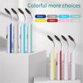 Espejo de examen dental con luz LED