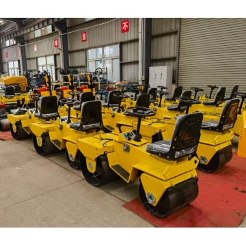 Double Drum Vibrating Road Roller in Trench Construction: Enhancing Efficiency and Quality