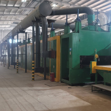 Forno de cura da linha de produção Rockwool