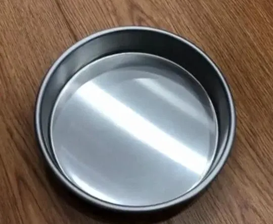 Rk Bakeware China-2 Pound Aluminum Round Sponge Cake Tin Cake Pan