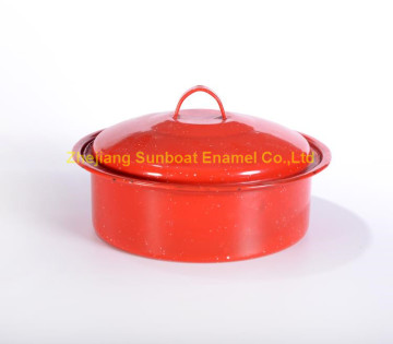 5QT mini enamel stock pot