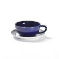 Vintage Cappuccino Celemic Cuple Cup e pires