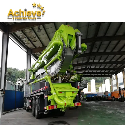 Secondhand Zoomlion 48M Concrete Pump Mixer Truck ZOOMLION 48X5RZ