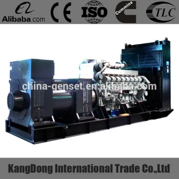 CE approved 2750kva mtu diesel genset
