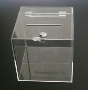 2015 home daily life acrylic storage box with lock