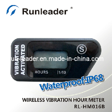 Resettable Wireless Vibration Hour Meter Generator Tractor Log Splitter
