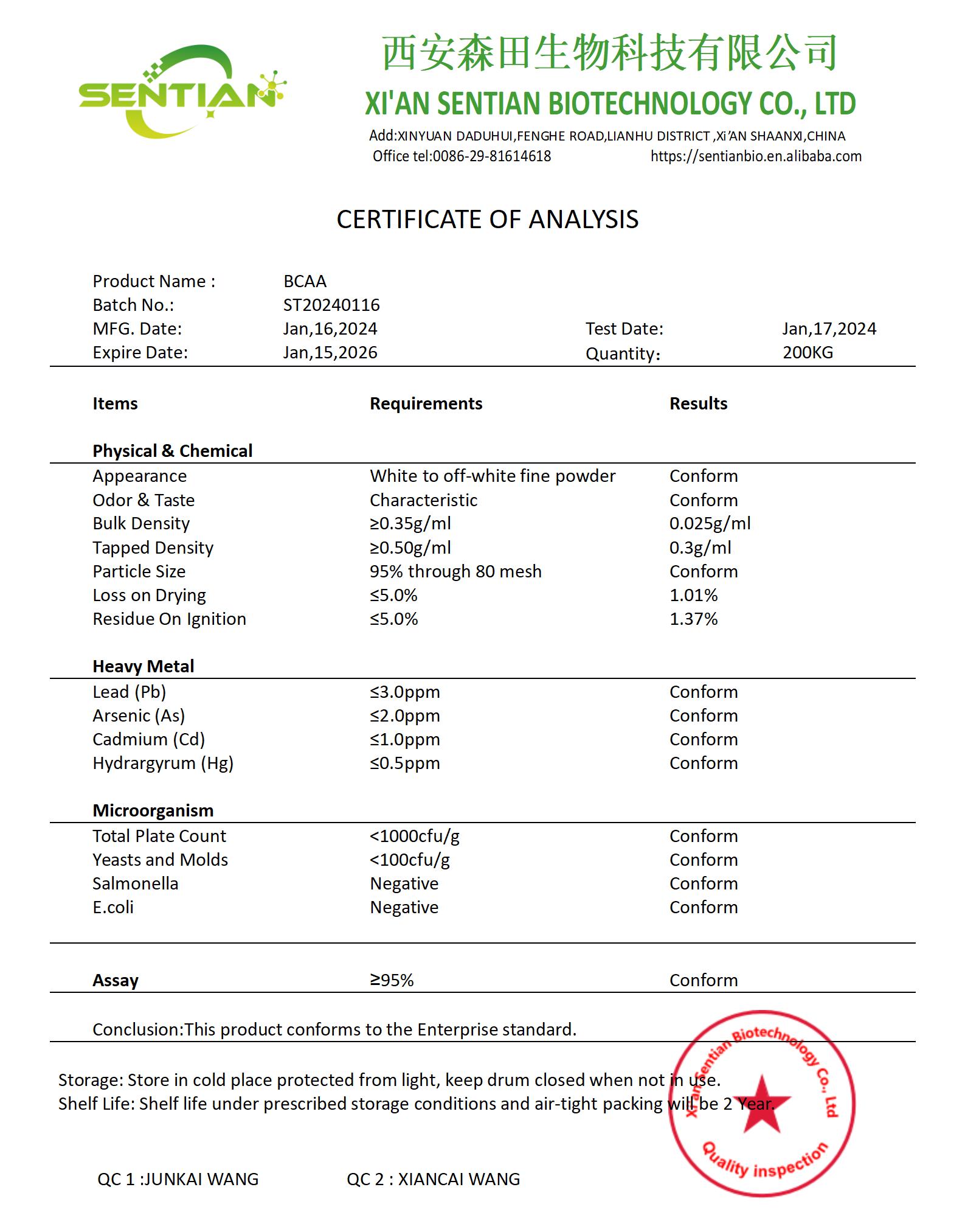 BCAA 95%-COA_01