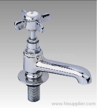 Brass 167mmx108mmx80mm X G1/2xdia.22mm Chrome Plated China Faucet For Basin With Cross Handle 
