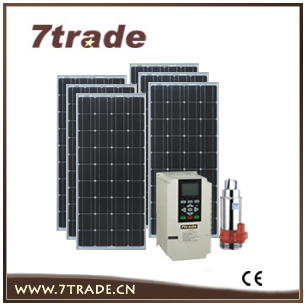 20HP AC pump solar water pumping system for irrigation