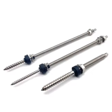 Parafusos duráveis ​​de suporte de telhado para painel solar