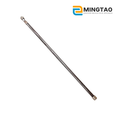 Eixo telescópico leve de duas seções com mola