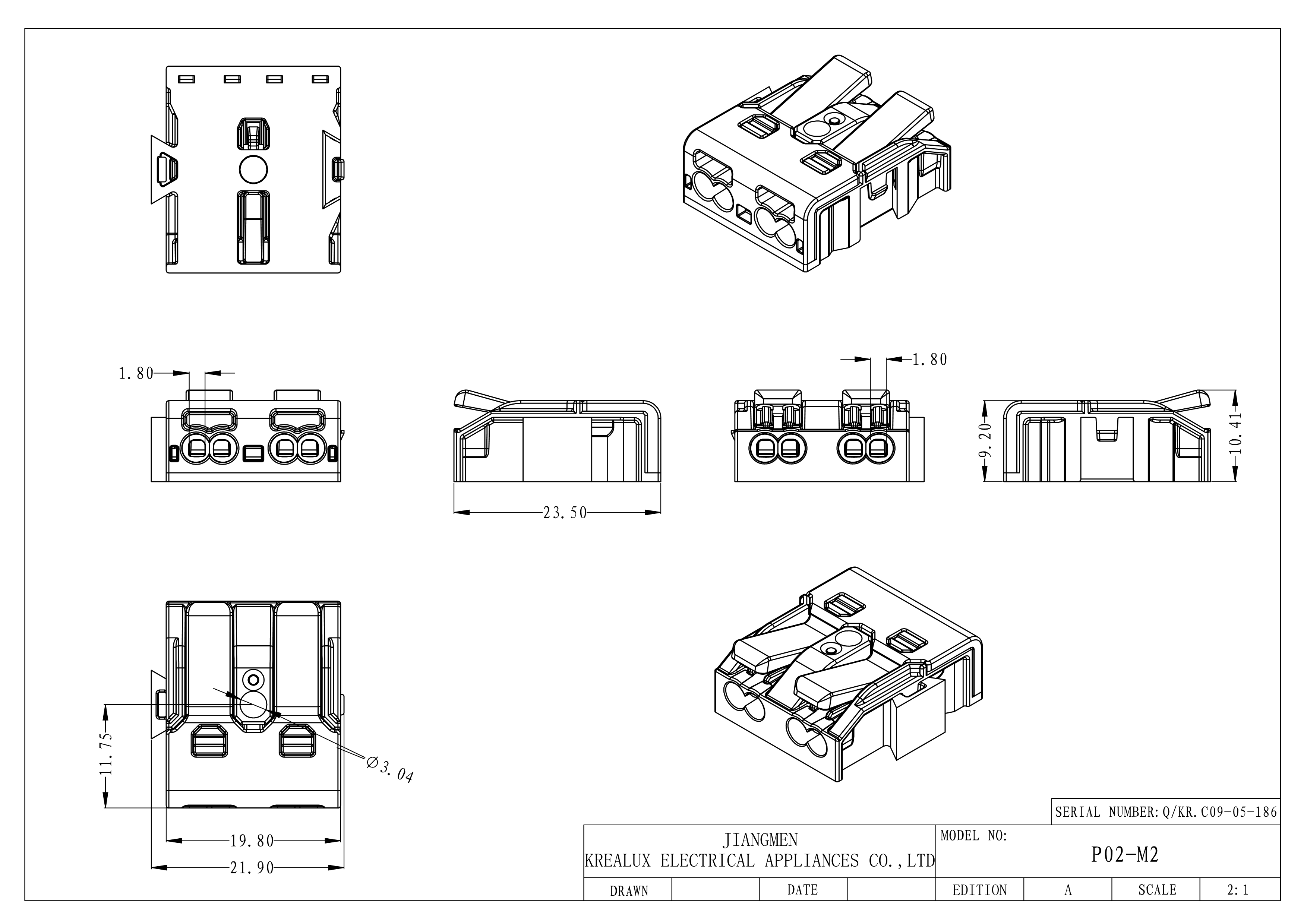 Mini Type Wire Connectors