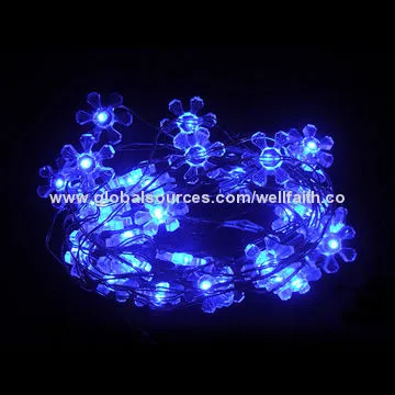 LED merry Christmas sunflower-shaped string lights