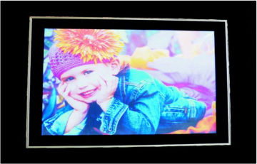 Decorative Customized Crystal Led Light Box For Home , Ce Rohs Ccc Approved