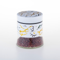 Marble Kitchen Searning Spice Jar Ceramic مجموعة جرة توابل رف التوابل التوابل جرة البلاستيك