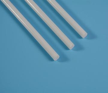 Palo solido in fibra di vetro da 11 mm bianco di qualsiasi lunghezza
