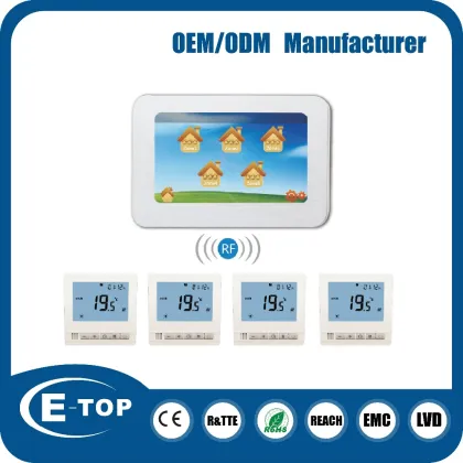 Electric and Water Group Heating Control Thermostat