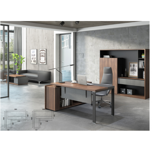 Mobiliario de oficina duradero de gama alta elegante moderno de moda