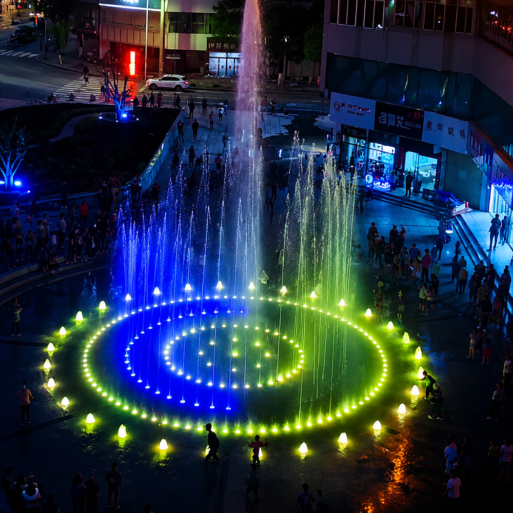 dry floor fountain