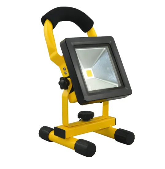 Portable Rechargeable LED Floodlight with Car Charger and Adapter - 10w/20w/30w/50w