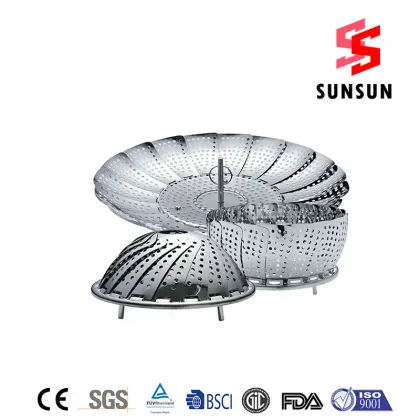 Matte Stainless Steel Steamer